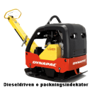 Markvibrator Dynapac LG400, Diesel, Pack-indikator