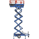 Saxlift, 8,7 meter ej sj&auml;lvg&aring;ende