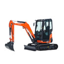 Gr&auml;vmaskin, Kubota U27-4 med rototilt